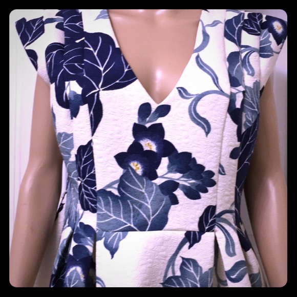 Host Pick 9/16 NWT OASIS Floral Skater Dress:16/42 - Picture 2 of 8